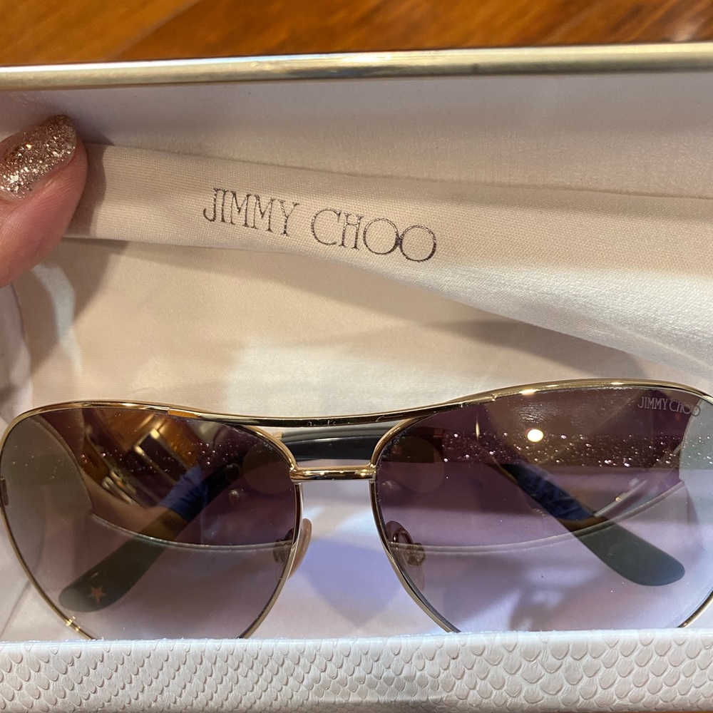 Jimmy choo sparkly sunglasses
